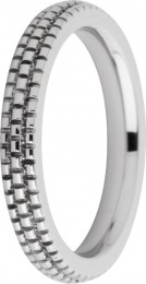 Melanofriendssarahrefinedengravedring-zilverkleurig-dames-Maat1600