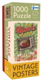 Vintage-RetroMovieCollectionPosterPuzzel1000stukjes