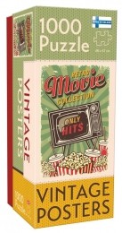 Vintage-RetroMovieCollectionPosterPuzzel1000stukjes