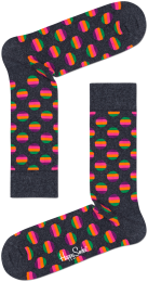 HappySocksSunriseDotSokkenGrijs