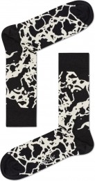 HappySocksMarbleSokken-ZwartWit