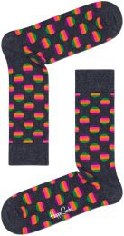 HappySocksSunriseDotSokkenGrijs