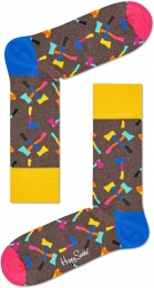 HappySocksAxeSokkenGrijs