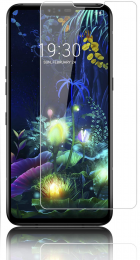 Case2go-ScreenprotectorgeschiktvoorLGV50ThinQ-TemperedGlass-CaseFriendly-Transparant