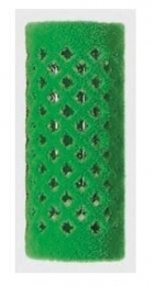 EfalockFluwelenrollerGroen24mm12st