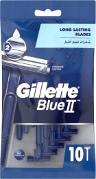 GilletteGilletteBlueIIWegwerpScheermesjesVoorMannen-10stuks