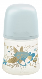 SuavinexGoldSlowFlowBlauw150mlSiliconeFlesSXSGX1080156