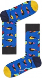 HappySocksBirdSokkenBlauw