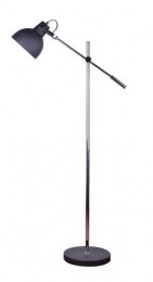 ArrasSingleIndustrieelDesignVloerlamp1-LichtsZwart
