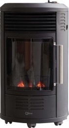 QlimaGaskachelGH8034Zwart-34kW