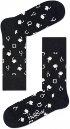 HappySocksLuckySokken-ZwartWit