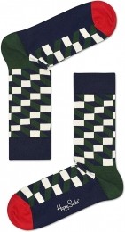 HappySocksFilledOpticSokkenGroen