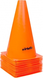 VirtuFitPionnenSet-23cm-12Stuks-Oranje