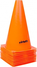 VirtuFitPionnenSet-23cm-12Stuks-Oranje