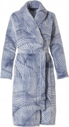 Fleecesierlijkebadjasblauw