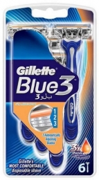 GilletteGilletteBlue3Wegwerpmesjes6st
