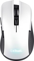 TrustGXT923YBAR-DraadlozeGamingMuis-RGBverlichting-Oplaadbaar-7200dpi-Wit
