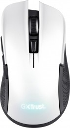 TrustGXT923YBAR-DraadlozeGamingMuis-RGBverlichting-Oplaadbaar-7200dpi-Wit