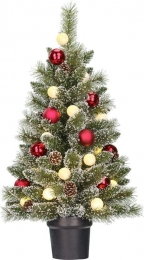 Kaprunkerstboompottedgroenfrosted20Ltips90boentimerh90xd51cmBlackBox-Blackbox