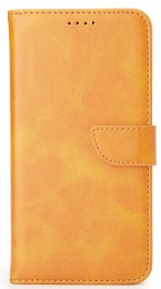 Case2go-HoesjegeschiktvoorSonyXperia1II-WalletBookCase-Ruimtevoor3pasjes-LichtBruin