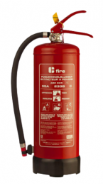 C-Firepoederblusser9kgABCmetconstantedruk-rood