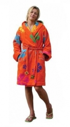 Funkydamesbadjassixtiesoranjemetcapuchon