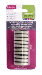 Miniinkapplicatorsparefoams10stuks