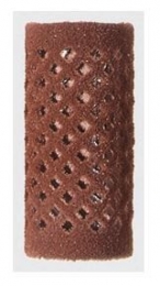 EfalockFluwelenrollerBruin28mm