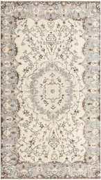 VloerkleedBurakhandgemaaktwolHadorn