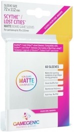 SleevesMatteScytheLostCities72x112mm60stuks