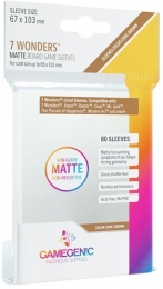 SleevesMatte7Wonders67x103mm80stuks