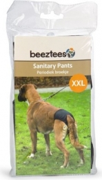 BeezteesPeriodiekBroekje-Hond-Zwart-XXL-71-78cm