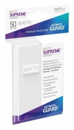 UltimateGuardSupremeUXSleevesStandardSizeMatteWhite50setvan10stuks