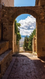 Oudepoort70x130cmTuinschilderijCustomize-it-Customizeit