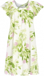 Voilenachthemdwitmetbloemen