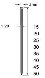 Dutack5134036SKN12MiniBrad-RVS-12X20mm5000st