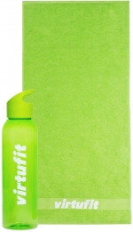 VirtuFitSetmetHanddoekenWaterfles-Groen