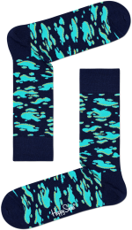 HappySocksPuddleSokkenDonkerblauw