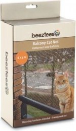 Beeztees-Kattennet-VoorBalkon-Transparant-6x3m