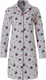 Katoenendoorknoopnachthemdrozen