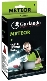 GarlandoMeteorTafeltennisBallen-1Star-6Stuks