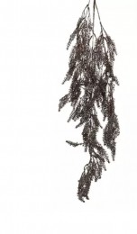 KunstKersttakBladopsteelDonkerbruin110cmDecoris-Decoris