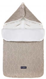 ZaffiroBeigeLeavesBasic5-in-1Voetenzak