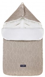 ZaffiroBeigeLeavesBasic5-in-1Voetenzak