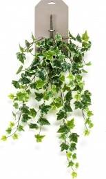 Ivyhangingbushgreenwhite70cmkunstplant-Emerald