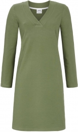 OlijfgroennachthemdRingellasweatstof