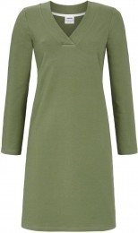 OlijfgroennachthemdRingellasweatstof