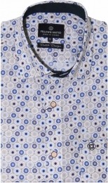 FellowsUnitedKorteMouwOverhemdWheelsStretch4XL