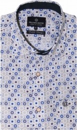 FellowsUnitedKorteMouwOverhemdWheelsStretch4XL