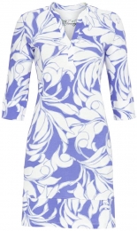 Nachthemdabstractebloemenblauw